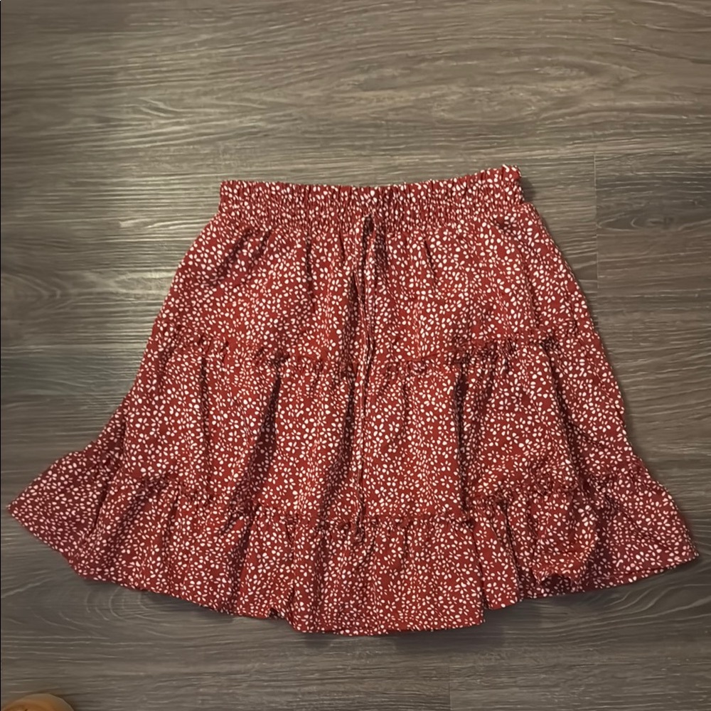 Red Polka Dot Skirt